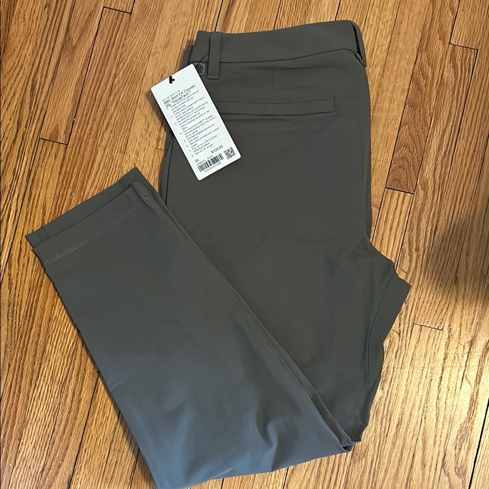 NWT Lululemon Men’s ABC Slim-Fit Trouser 30L *VersaTwill